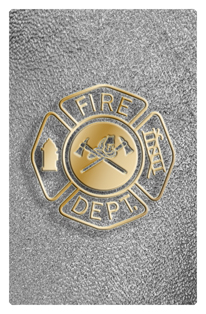 DF35T 418 SH SL Fire Department Shimmer Silver Background